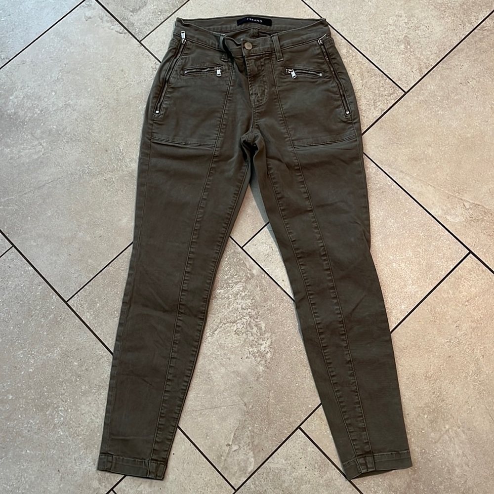 JBRAND Army Green Cargo Jeans